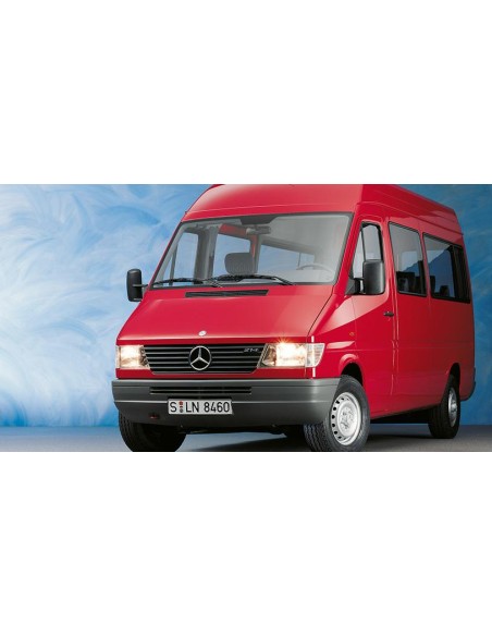 PARAURTI POSTERIORE CENTRALE MERCEDES SPRINTER W901 03/95 in poi 01/00 S/PEDANA