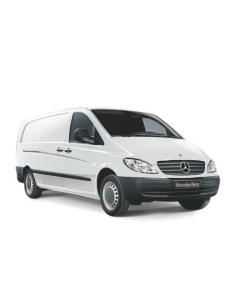 CANTONALE PARAURTI POSTERIORE SX GRIGIO SCURO MERCEDES VITO W639 09/03 in poi  74 CM