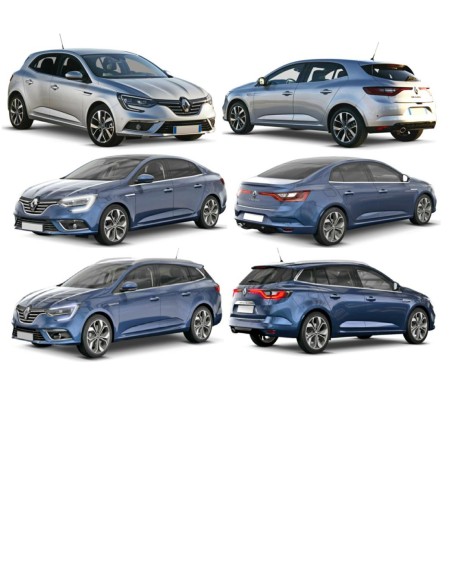 STAFFA PARAURTI POSTERIORE SX LAT RENAULT MEGANE 11/15 in poi