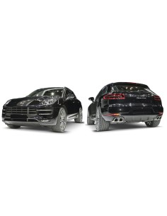 GRIGLIA PARAURTI ANTERIORE SX INF PORSCHE MACAN 01 2