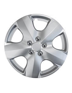 SERIE COPPA RUOTA/COPRICERCHIO C-50 DE-LUXE DIAM.15 ARGENTO 31173 LAMPA