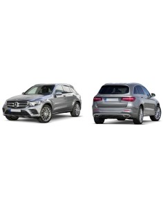 SUPPOR CORNICE TUBO SCARICO MARMITTA SX MERC GLC X 2