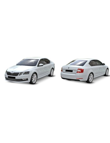 CORNICE GRIGLIA NERA SKODA OCTAVIA 01-17 in poi