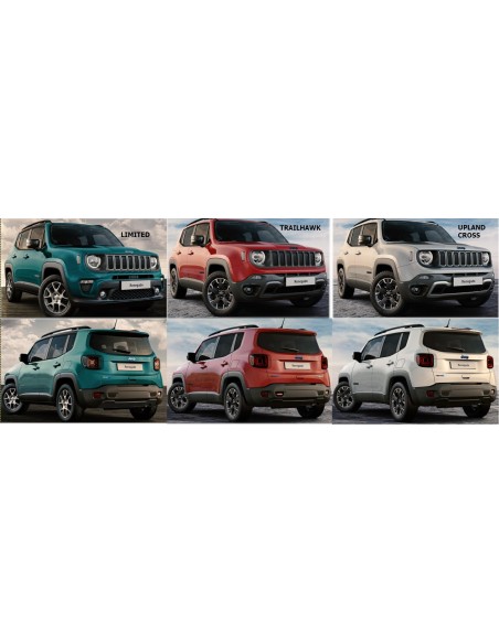 CORNICE LUCE DIURNA DX JEEP RENEGADE 05-18 in poi