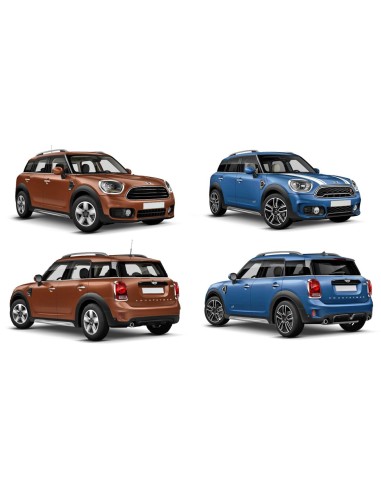 CORNICE FARO DX NERA MINI COUNTRYMAN (F60) 10-16 in poi