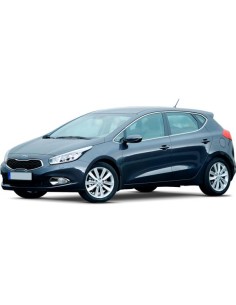 GRIGLIA P/TI A/DX C/FEND CROM-NERA KIA CEE'D 01/15 2