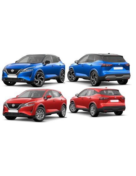 GRIGLIA CROM-NERA C-TELEC NISSAN QASHQAI 06-21 in poi