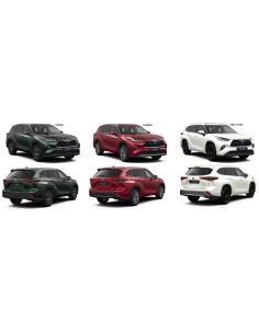 GRIGLIA NERA C/CORNICE CROM TOYOTA HIGHLANDER 12/1 2