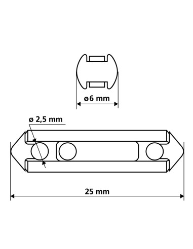 CARTELLINA FUSIBILI 70060 LAMPA