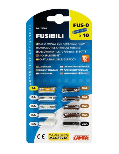CARTELLINA FUSIBILI 70060 LAMPA