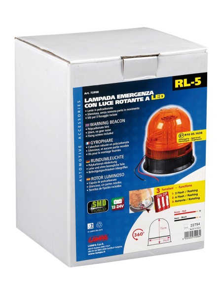 LAMPADA ROTANTE A LEDRL-5