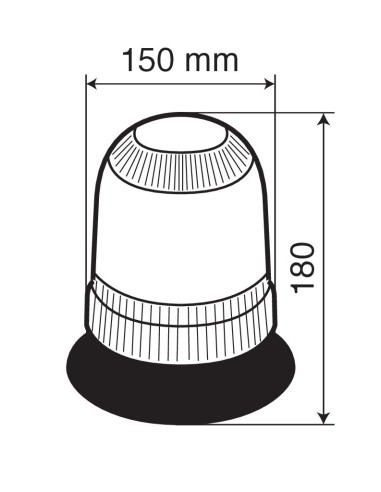LAMPADINA ROTANTE ALOGENA H3 73024 LAMPA