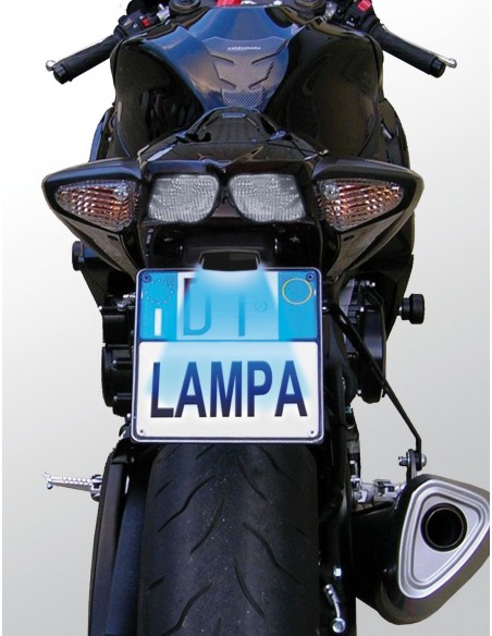 LUCE TARGA 3 SMD BIANCA 90166 LAMPA