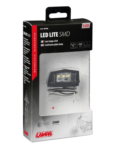 LUCE TARGA 3 SMD BIANCA 90166 LAMPA