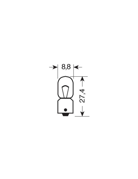 SET 10 LAMPADINA MICRO 24V 4W T4W BA9S 98262 LAMPA