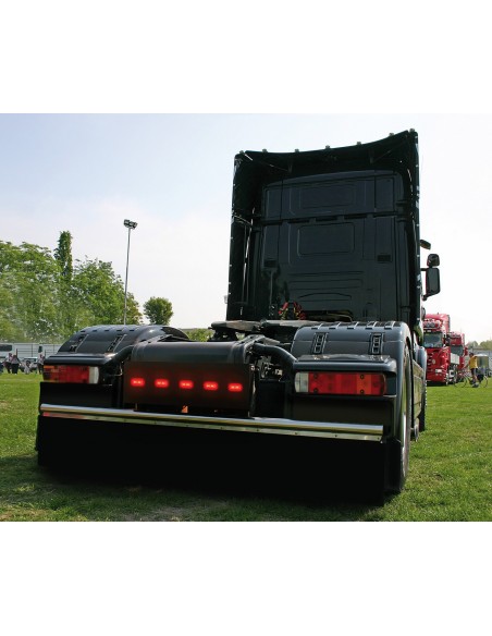 LUCE INGOMBRO PR10 4LED 24V ROSSA 98383 LAMPA