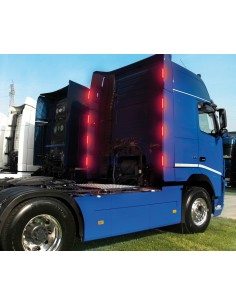 LUCE INGOMBRO PR6 12LED 24V ROSSA 98456 LAMPA 2