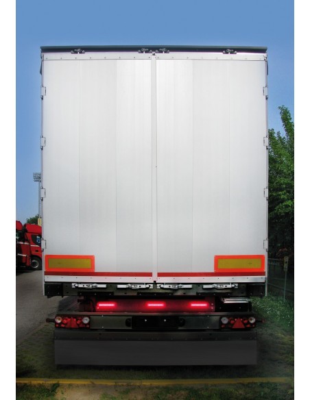 LUCE INGOMBRO PR6 12LED 24V ROSSA 98456 LAMPA