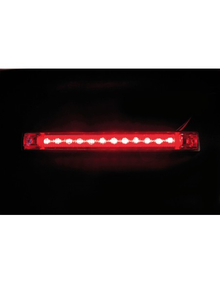 LUCE INGOMBRO PR6 12LED 24V ROSSA 98456 LAMPA