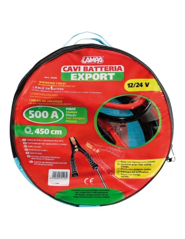 SERIE CAVI BATTERIA EXPORT 500 A 70123 LAMPA