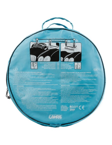 SERIE CAVI BATTERIA EXPORT 500 A 70123 LAMPA