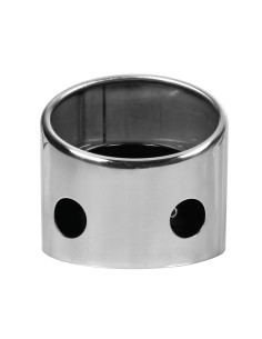 CODINO TERMINALE MARMITTA TS-500 ACCIAIO INOX DIAM.40-54MM 60055 LAMPA 2