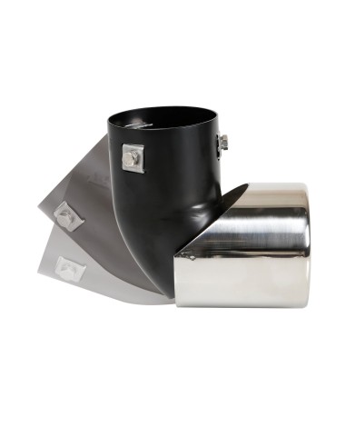 CODINO TERMINALE MARMITTA TS-45 ACCIAIO INOX DIAM.50-63MM 60096 LAMPA