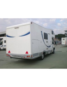 COPPIA CATARINFRANGENTE TRIANGOLARE ROSSO I OMOLOGATI 20542 LAMPA 2