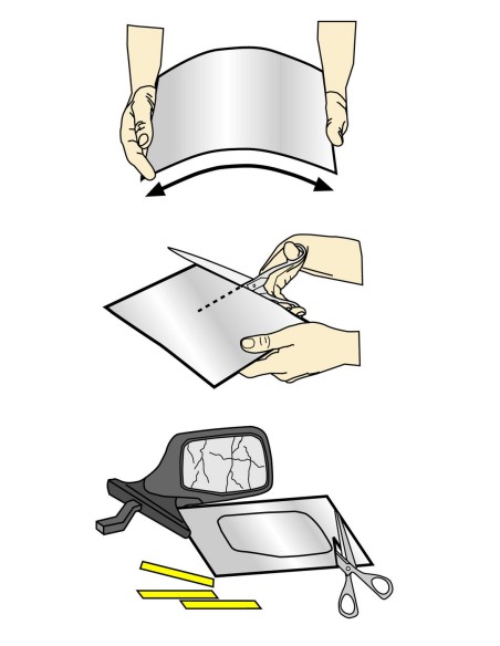 VETRO SPECCHIO MAGIC-MIRROR L 253X178 65558 LAMPA