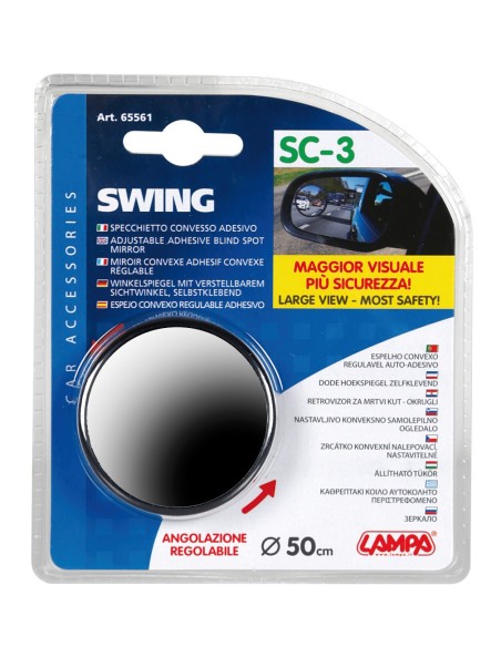 SPECCHIETTO CONVESSO SWING 65561 LAMPA