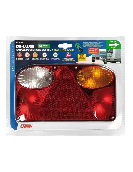 FANALE POSTERIORE DE-LUXE DX 41510 LAMPA