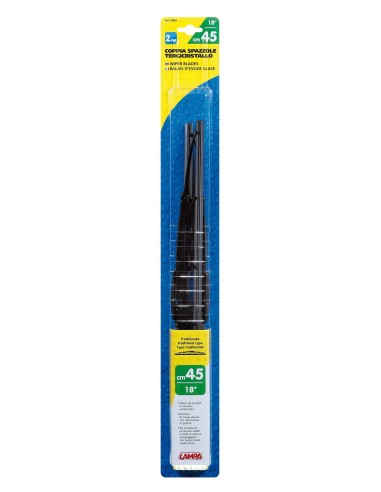 COPPIA SPAZZOLA TERGI CM.45 19054 LAMPA