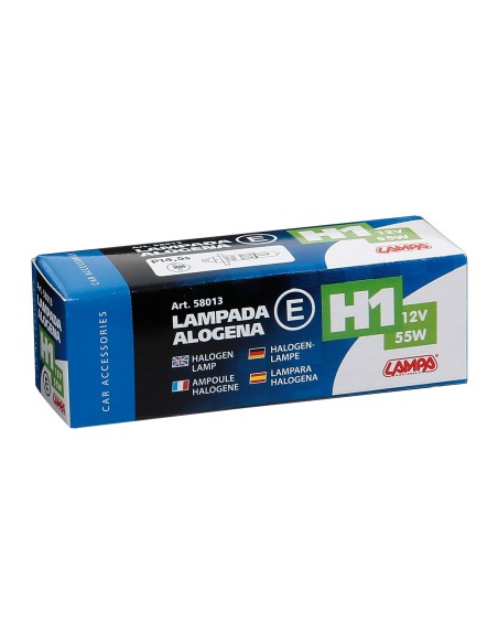 LAMPADINA H1 12V 55W P14,5S SCATOLA 58013 LAMPA