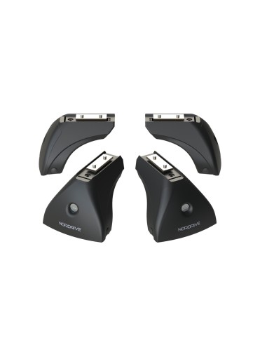 SET PIEDI-ATTACCHI EVOS PER BARRE PORTATUTTO NORDRIVE N20001 LAMPA