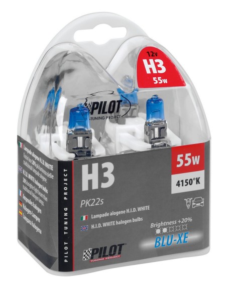 COPPIA LAMPADINA H3 BLU-XE 12V.55W 58182 LAMPA