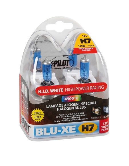 COPPIA LAMPADINA H7 BLU-XE 12V.100W 58187 LAMPA