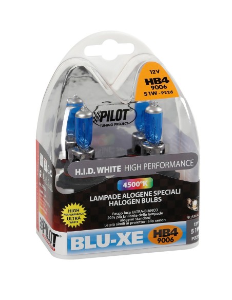 COPPIA LAMPADINA HB4/9006 55W12V BLU-XE PLASTIC BOX 58282 LAMPA
