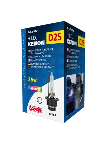 LAMPADINA XENON D2S SCATOLA 58321 LAMPA