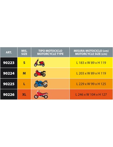 COPRIMOTO OPTIMA TG.XL 90226 LAMPA