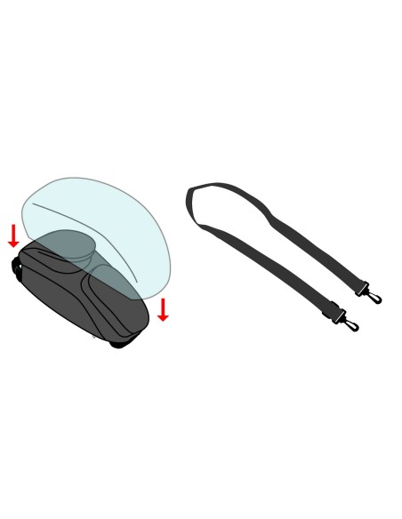 Speed Tour, borsa serbatoio magnetica