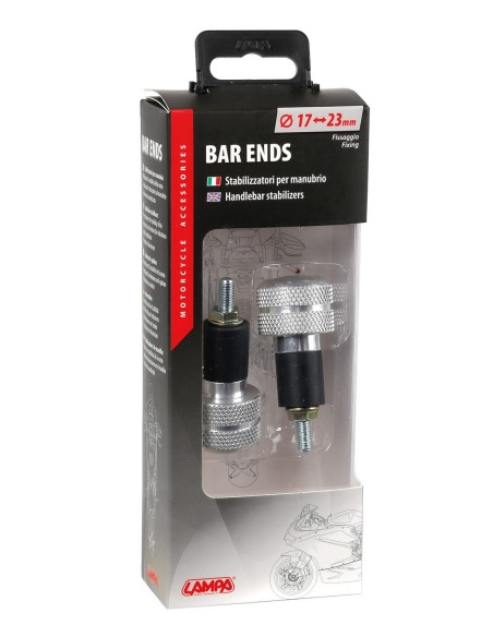 COPPIA CONTRAPPESI MANUBRIO ALLU 17/23 MM FISSAGGIO 90325 LAMPA