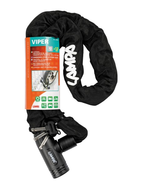 CATENA ANTIFURTO VIPER CM.120 90600 LAMPA