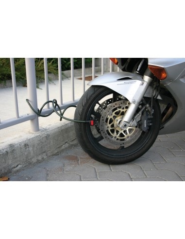 CAVO ANTIFURTO MOTO CLUB 12 MM SEZ X 180 CM L 90624 LAMPA