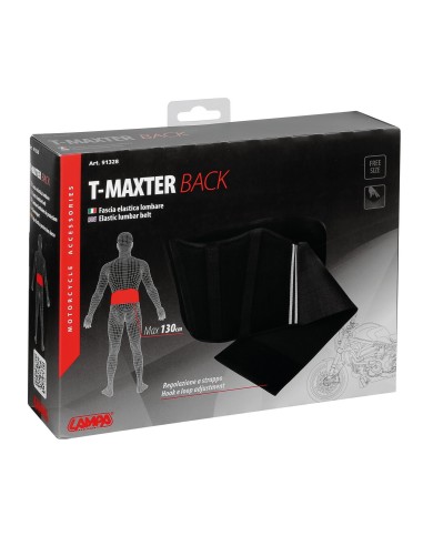 T-Maxter Back, fascia elastica lombare
