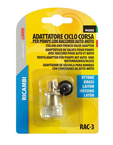 Raccordo gonfiaggio universale