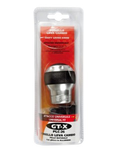 POMELLO LEVA CAMBIO GT-X UNIVERSALE NERO 00204 LAMPA 2