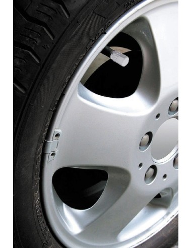 KIT 4 TAPPI COPRIVALVOLA SPORT-CAP EXAGONAL ALLUMINIO 02503 LAMPA