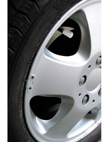 KIT 4 TAPPI COPRIVALVOLA SPORT-CAP EXAGONAL ALLUMINIO 02503 LAMPA