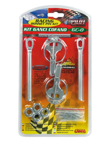 GC-0, kit ganci cofano competizione