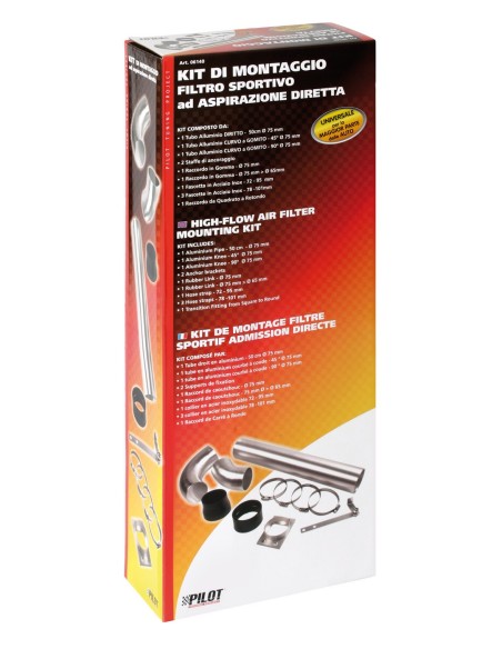 Kit di montaggio filtro sportivo ad aspirazione diretta